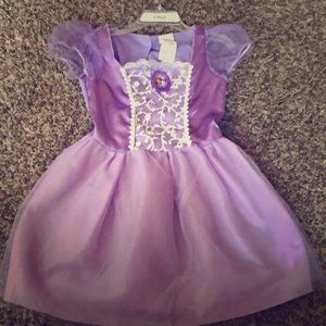 Sofia the first costume kids 4-6x